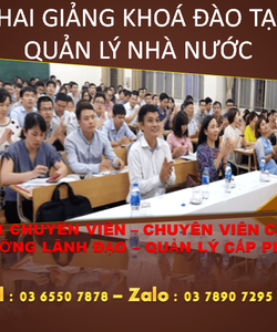 Lớp quản lý nhà nước, ngạch chuyên viên, chuyên viên chính