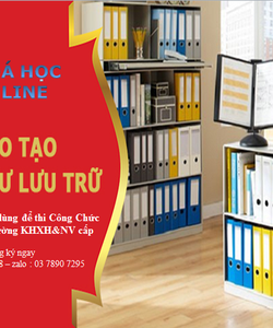 Tuyển sinh khoá nghiệp vụ văn thư lưu trữ, hành chính văn phòng