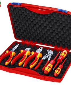 Bộ dụng cụ cách điện VDE 1000V Tool Box Knipex 7 chi tiết