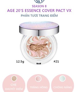 Phấn nền lạnh Age 20 s Essence Cover Pact VX