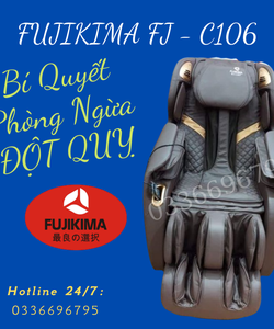 Giật mình : Với lời đồn về ghế massage Fujikima C106