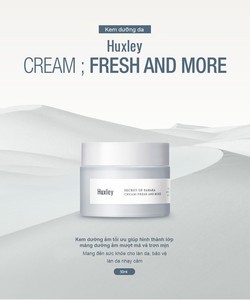 Kem dưỡng trắng da, giúp da căng bóng, Bảo Vệ Da Huxley Cream Glow Awakening 50ml