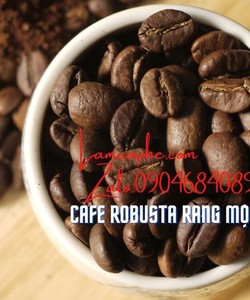 Cà phê Robusta tại Bến tre rang mộc nguyên chất giá sỉ