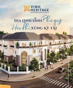 Nhân đôi giá trị sử dụng khi mua shopvilla240 Premium khu Đô Thị sinh thái Vinh Heritage