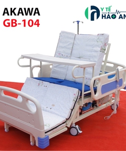 Giường bệnh nhân đa chức năng chạy điện Akawa GB 104