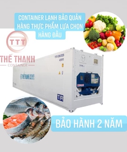 Container lạnh bảo quản thịt đông lạnh