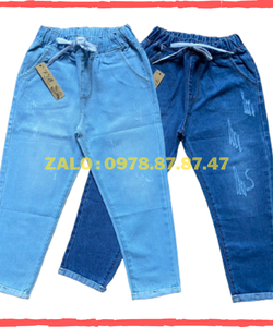 Quần Baggy Jean Nữ Có Bigsize