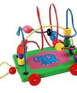 Luồn hạt giải trí cho bé yêu