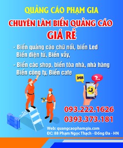 Giá Làm Biển Quảng Cáo tại Hà Nội