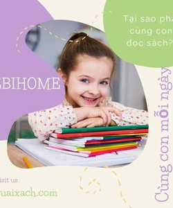 Tại sao lại phải cùng con đọc sách