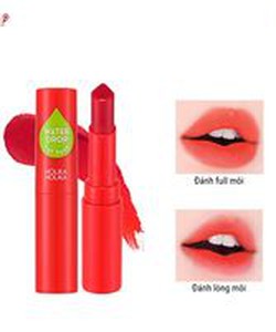 Son tint mát lạnh Holika Holika Water Tint Bomb màu 02 Pomegranate 2,5g 15561