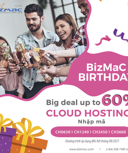 Giảm 60% Khi Đăng Kí Dịch Vụ Hosting