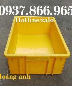 Cung cấp các loại thùng nhựa đặc dùng trong cửa hàng cơ khí, thùng nhựa b4, hộp nhựa đặc