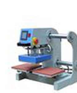 Máy ép logo 2 mâm khí nén 15x15cm / 20x30cm