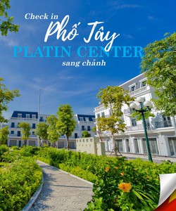 Bán nhà đẹp như mơ trên phố Tây Platin Center sang chảnh bậc nhất Cẩm Phả