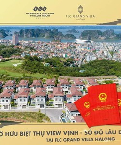 Tầm view vịnh sổ đỏ lâu dài giá chỉ 25tr/m2 tại Flc hạ long