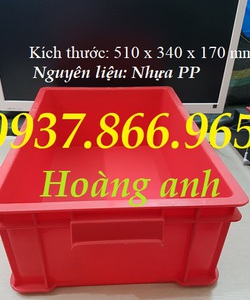 Giá thùng nhựa công nghiệp, cung cấp thùng nhựa đặc, khay nhựa B4