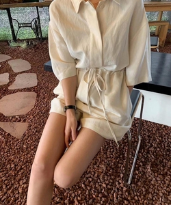 Ao khoac Linen Jumpsuit