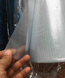 Rèm nhựa PVC ngăn khu vực rửa xe lõi sợi Poly
