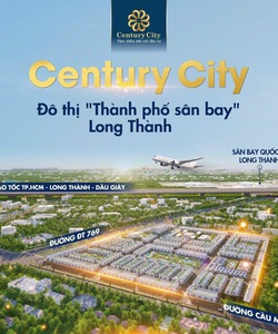Bán đất nền Century City Đường 769, Xã Bình Sơn, Huyện Long Thành, Lời ngay 18%