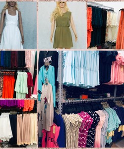 Áo thun nữ, áo voan kiểu, áo váy đầm xuất khẩu 1 lô duy nhất giá sỉ rẻ