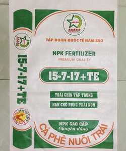 Bao bì đựng phân bón 25kg