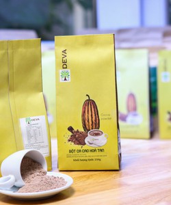 Bột Cacao Nguyên Chất 100% Deva Food Túi 250gr