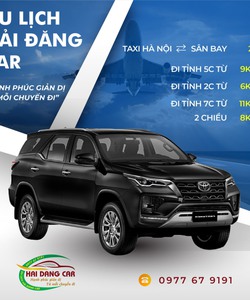 Dịch vụ xe đưa đón sân bay, đường dài chất lượng cao, phục vụ 24/7