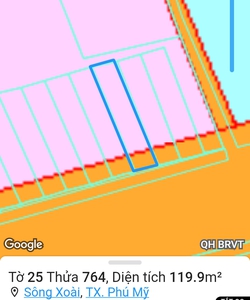 Đất thổ cư 5x23, mặt tiền đường Võ Văn Kiệt