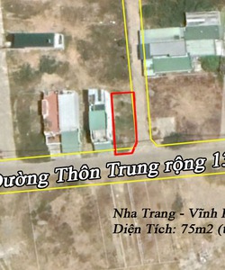 Bán đất Nha Trang Vĩnh Phương lô góc đường 13m