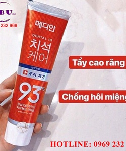 Kem Đánh Răng Median Dental Màu Đỏ