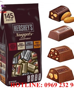 Kẹo Chocolate Hersheys Nuggets