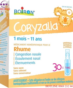 Muối Uống Vi Lượng Đồng Căn Coryzalia Boiron