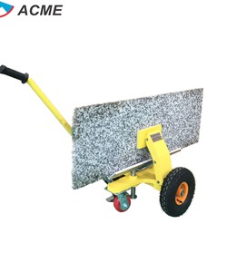 Xe đẩy đá, xe di chuyển tự kẹp đá 3 bánh