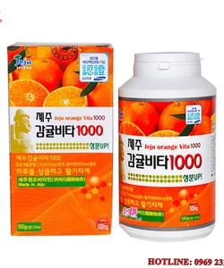 Viên Ngậm Vitamin C Jeju Tangerine Vita