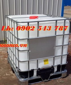 Tank nhựa 1000 lít ,thùng chứa hóa chất 1 tấn