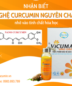 Nhận biết nghệ Curcumin nguyên chất nhờ tính chất hoá học