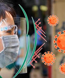 Kính chống giọt bắn 3A kinh chống dịch Covid, chống bụi, chống văng bắn virut, chống tia UV bảo vệ mắt