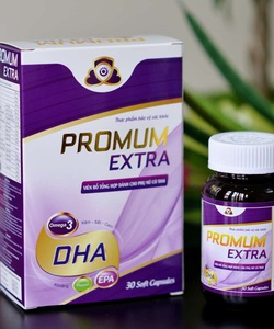 Promum Extra DHA Viên bổ tổng hợp cho bà bầu
