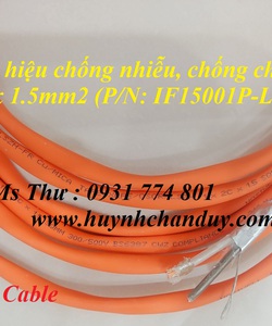 Cáp tín hiệu chống nhiễu chống cháy 1x2Cx1.0mm2