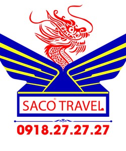 Logo saco travel cho thuê xe 45 chỗ