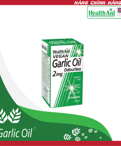 Dầu tỏi Health Aid Garlic Oil 2mg Chai 30 viên