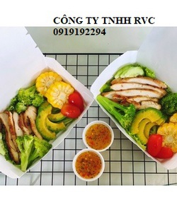 Hộp giấy đựng thức ăn chất lượng giá tốt