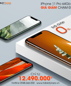 11 pro siêu ưu đãi tại Tablet Plaza
