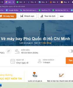 Vé máy bay Phú Quốc đi Hồ Chí Minh chỉ từ 40K tại BestPrice