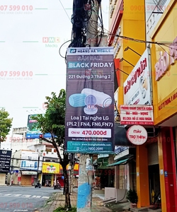 In phướn tờ rơi nhà đất giá rẻ