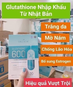 Viên uống trắng da, mờ nám, tàn nhang hiệu quả