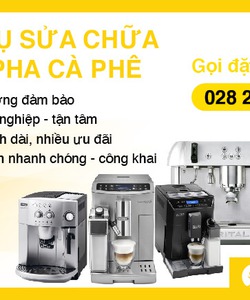 Sửa chữa Vệ Sinh các loại máy pha, máy xay cà phê