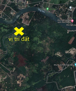 Bán lô đất 11,581m2, giáp 2 mặt sông rạch, gần khu du lịch Bò Cạp Vàng, Nhơn Trạch LH: 0356.346.379