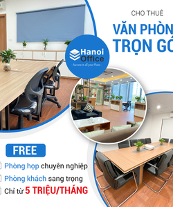 Thuê Văn phòng trọn gói Miễn phí sử dụng Phòng họp sang trọng